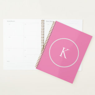 Agenda Monograma minimalista personalizado
