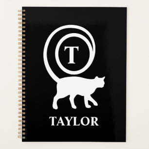 Agenda Monograma Nombre inicial Gato Gato Gatito Gatito G