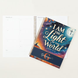 Agenda Monograma vibrante biblia cristiana de Halloween v