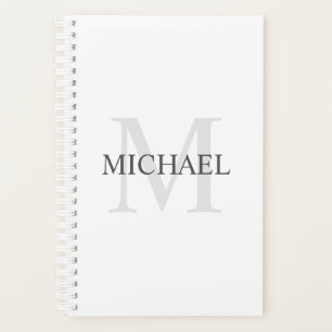 Agenda Monograma y nombre personalizados