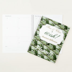 AGENDA MONOGRAMADO DE LA FLORES DE VALLE