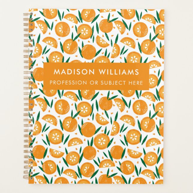 Agenda monogramado, nombre, (Anverso)