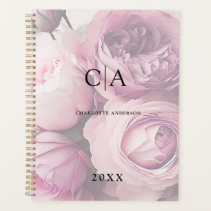 Agenda Monogran Flower Boho Planner