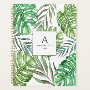 Agenda Monstera y hojas de palma