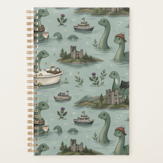 Agenda Monstruo del lago Ness  (Anverso)