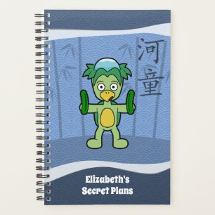 Agenda Monstruo kappa japonés lindo