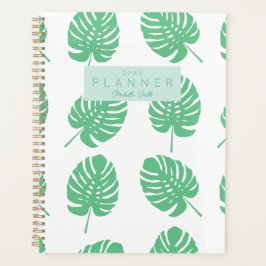 Agenda Monstruo tropical verde perrito deja personalizado