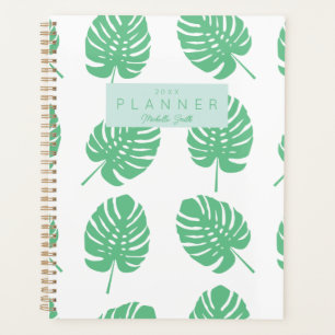 Agenda Monstruo tropical verde perrito deja personalizado