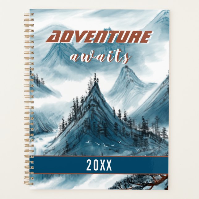 Agenda Montañas Clásicas Pintura Inspiradora Cita 3 R (Anverso)