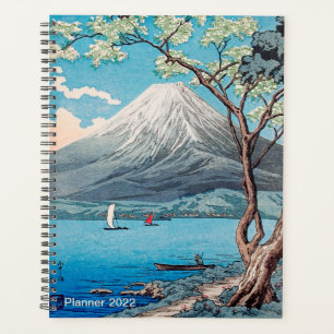 Agenda Monte Fuji desde el lago Yamanaka, Takahashi, japo