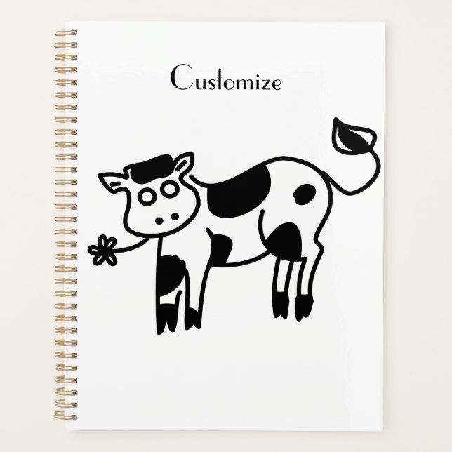 Agenda Moo Cow Thunder_Cove (Anverso)