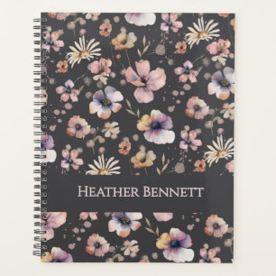 Agenda Mood Wildflower Acuarela llamada Carbonilla Rubor