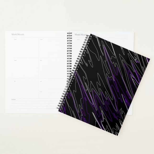Agenda Morada negra mareada (Demostración)