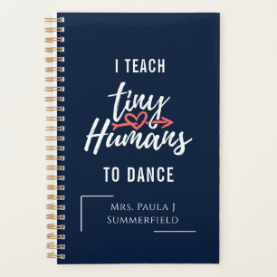 Agenda Mordaza personalizada para profesores de danza