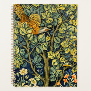 Agenda Morris Vintage Pheasant Squirrel & Flower Pattern