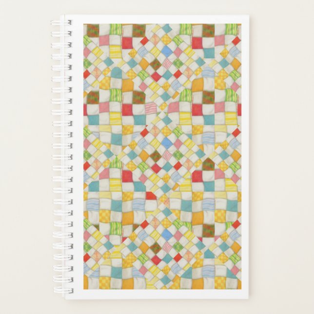 Agenda MOSAIC CALIENTE 5.5x8.5 Planner / Calendario (Anverso)
