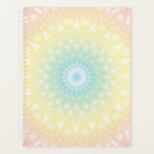 Agenda mosaico de círculo de verano Kaleidoscópico de col