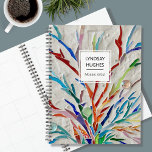 Agenda Mosaico personalizado<br><div class="desc">Este único planificador está decorado con un mosaico colorido. Personalizable fácil con tu nombre y profesión. Utilice la opción de edición para cambiar el tamaño,  estilo o color del texto. Porque creamos nuestra obra de arte no encontrarás esta imagen exacta de otros diseñadores. Original Mosaico © Michele Davies.</div>