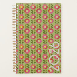 Agenda MOSSY BLOOM - Botanical Pattern Planner