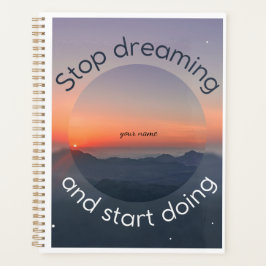 Agenda Motivation Journal | “Start Today” 