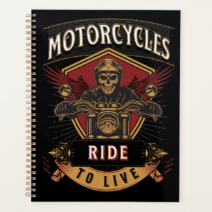Agenda Motocicletas Skull Ride Para Vivir