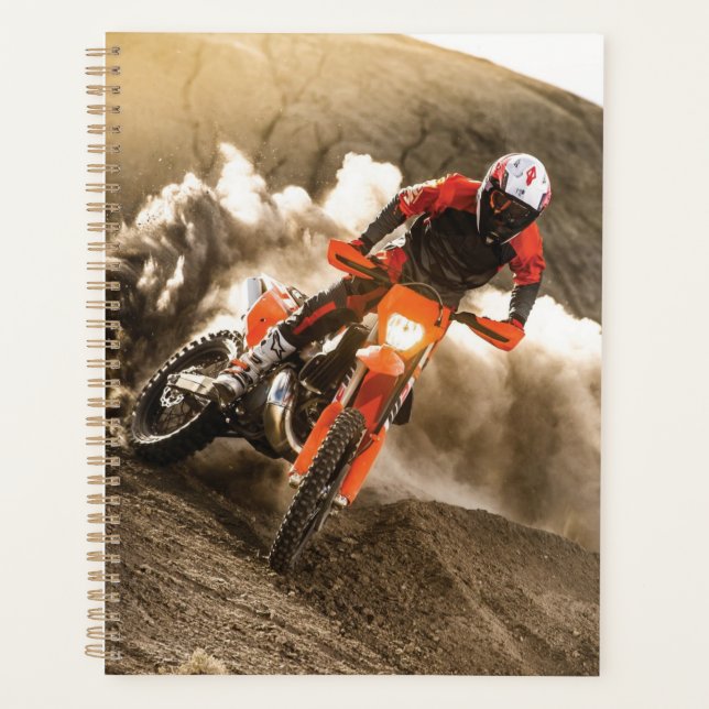 Agenda Motocross Rider (Anverso)