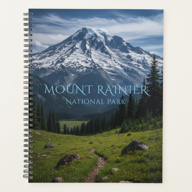 Agenda Mount Rainier National Park | Washington Travel (Anverso)