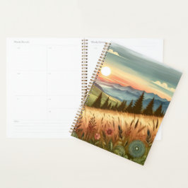Agenda Mountain Forest Hills Country Boho Nature