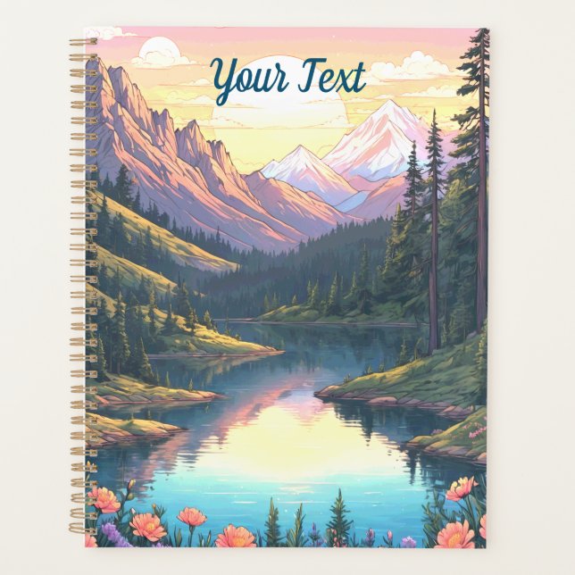 Agenda Mountain Lake (Anverso)