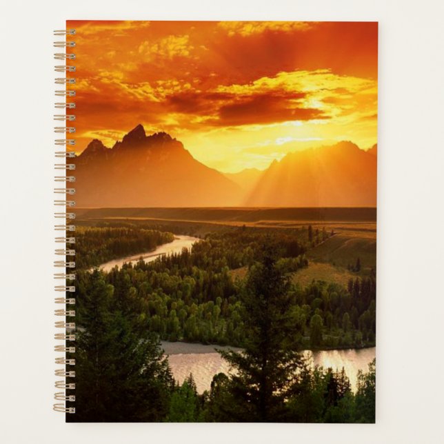 Agenda Mountain Sunset (Anverso)