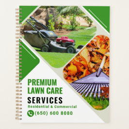 Agenda Mowing Lawn Care Service Planner Landscaping