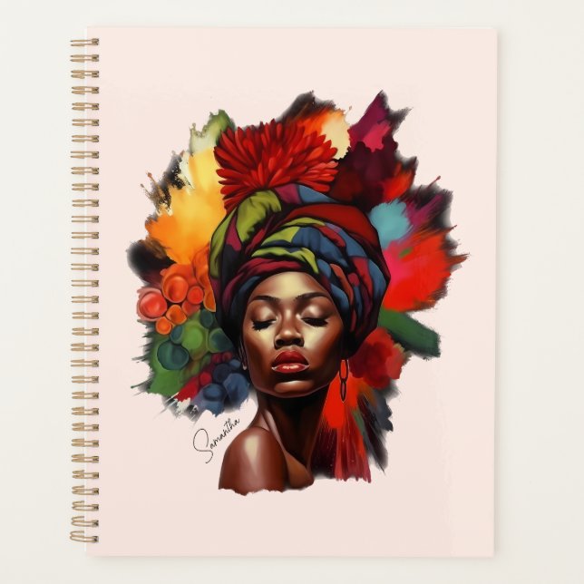 Agenda Mujer afroamericana empoderada (Anverso)