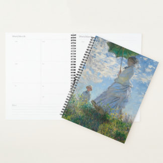 Agenda Mujer con un parasol de Claude Monet