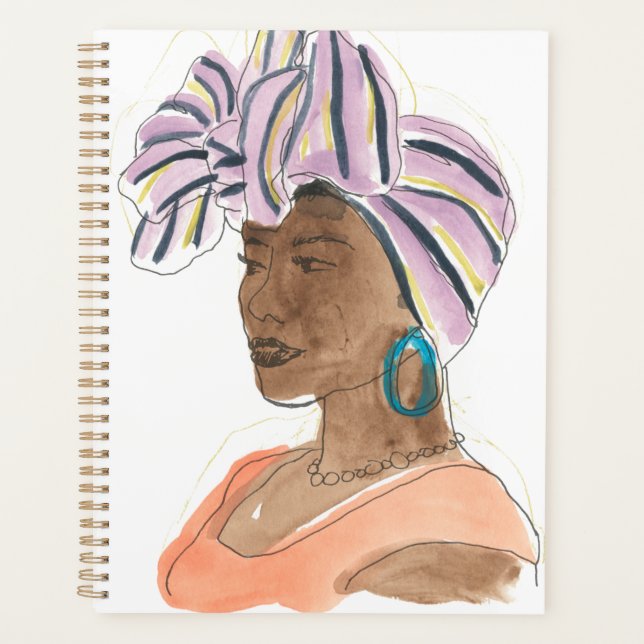 Agenda Mujer fuerte y bella (Anverso)