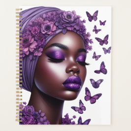 Agenda Mujer negra afroamericana melanin sista butterf