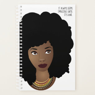 Agenda Mujer negra, siempre parece imposible hasta que se