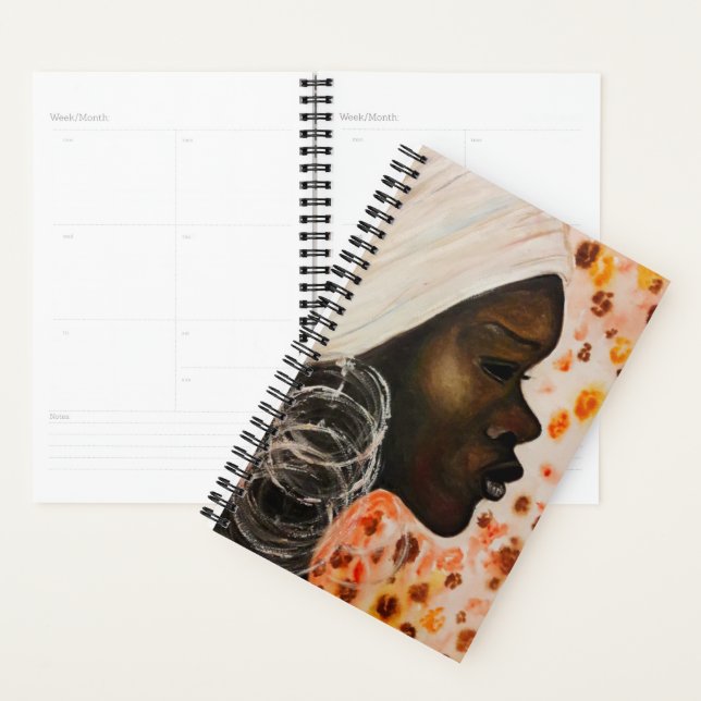 Agenda Mujer planificadora de belleza africana (Demostración)