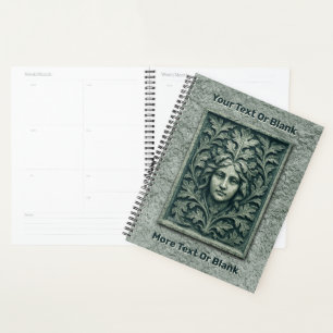Agenda Mujer verde - Piedra