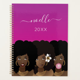 Agenda Mujeres negras, objetivos cuádruples, belleza natu