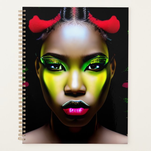 Agenda Mujeres negras reina de la melanina norteamericana (Anverso)