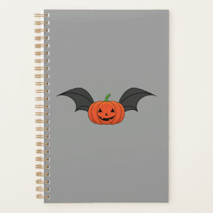 Agenda Murciélago de calabaza de Halloween