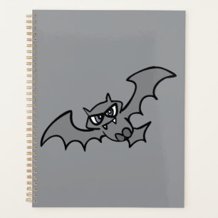 Agenda Murciélago Vampiro Malvado Kawaii Espeluznante