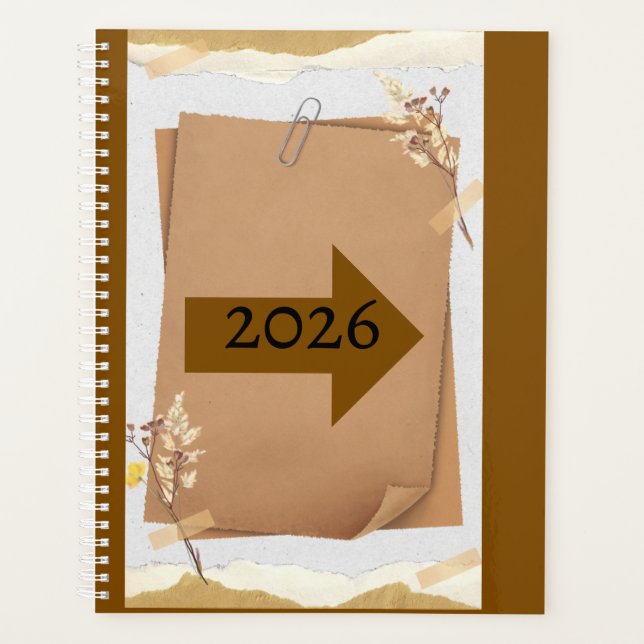 Agenda Murugi Stationery Co. 2026 Soft-planner Planificad (Anverso)