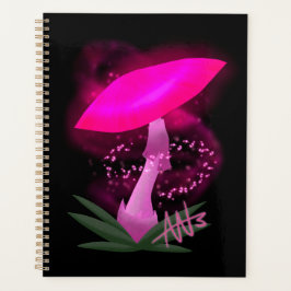 Agenda Mushongo rosa brillante