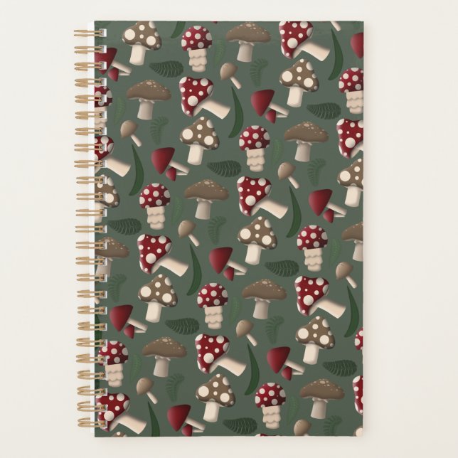 Agenda Mushroom Planner (Anverso)