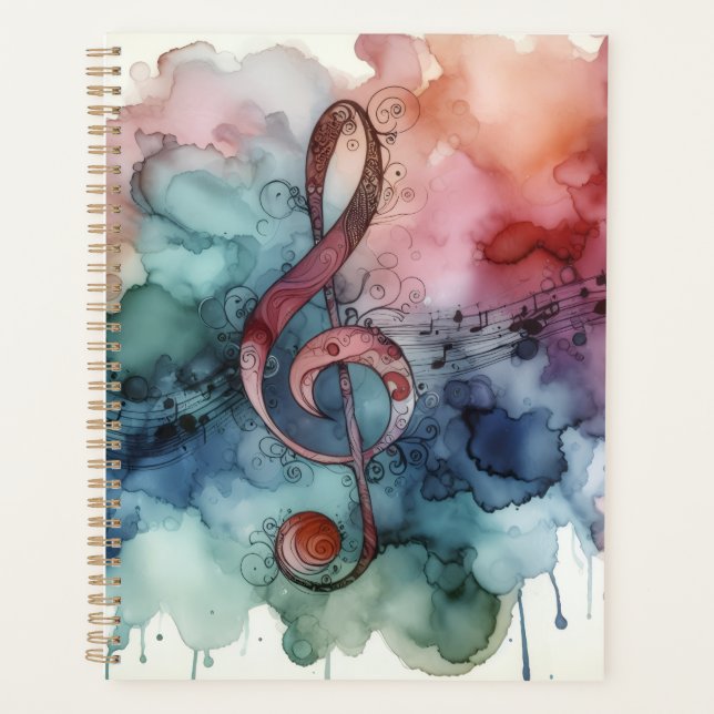 Agenda Music Alcohol Ink (Anverso)