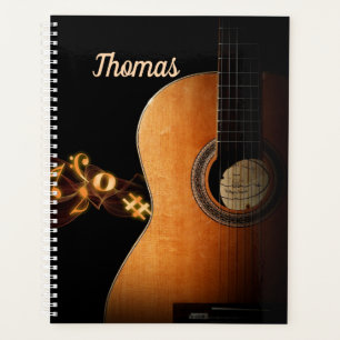Agenda Música de guitarra personalizada