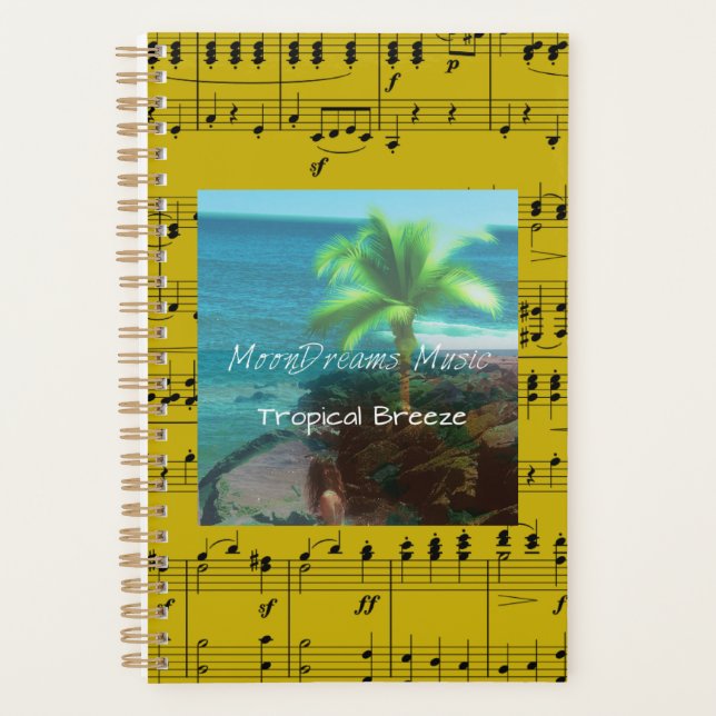 Agenda Música Tropical Breeze/Gold Sheet (Anverso)