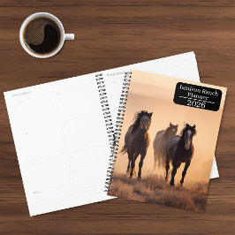 Agenda Mustang Herd Calendar Planner