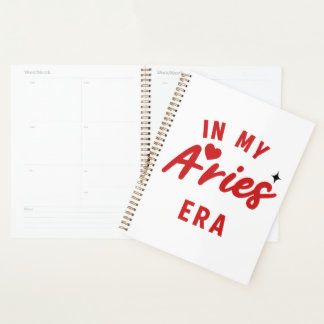 Agenda my Aries era Planner ,Aries birthday gift